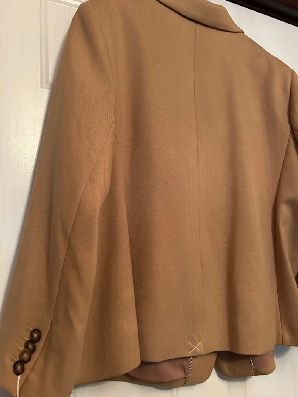 Lands End camel colored